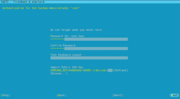 Root Password