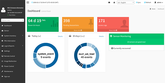 BMC Firmware Dashboard