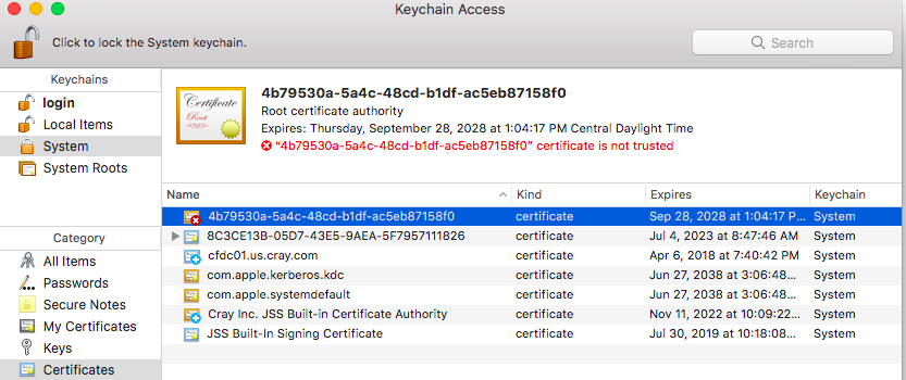 Keychain Access