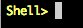 Simple UEFI Prompt