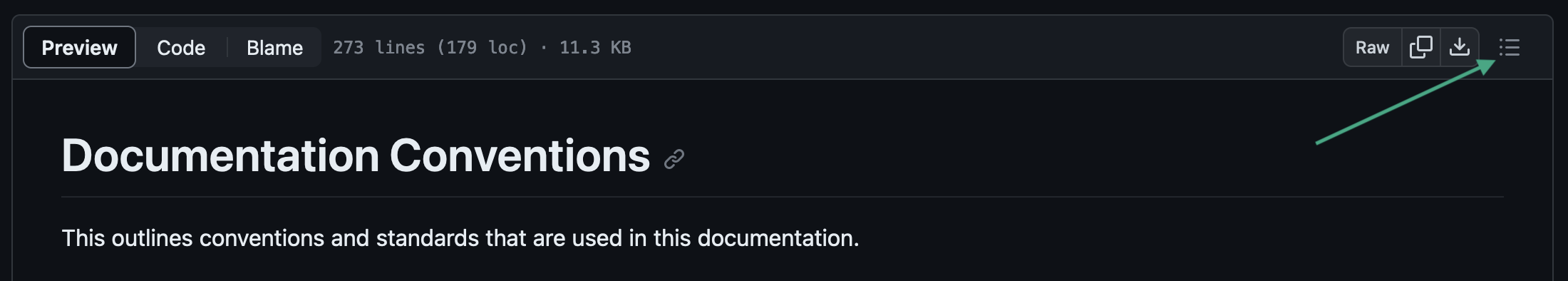 GitHub Heading Icon