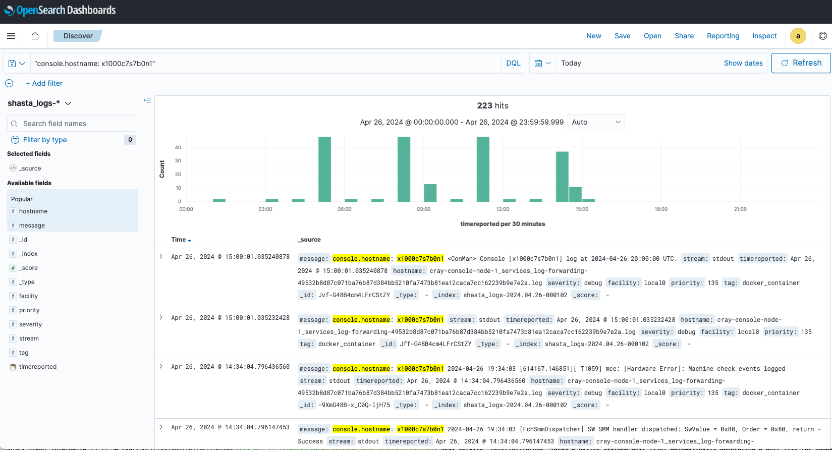 SMA Dashboard Home Page
